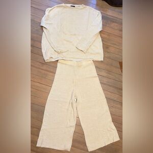 Cozy Cream Knit set